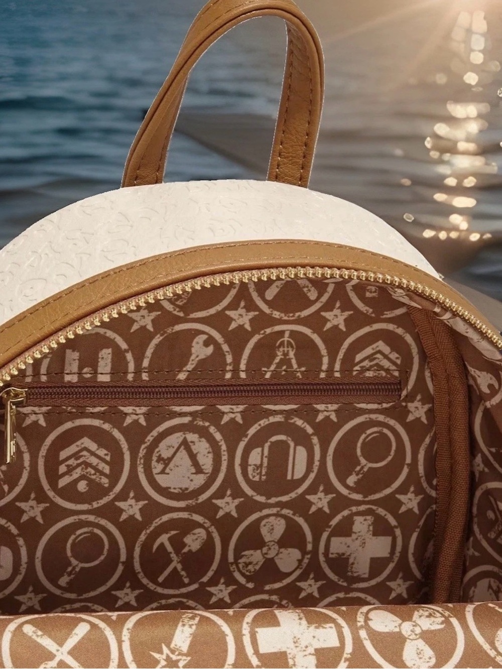 NEW Loungefly Disney Atlantis The Lost Empire Shepherd's Journal Mini Backpack - Picture 4 of 4